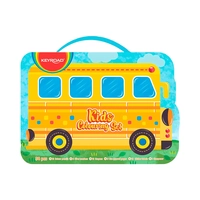 KIT ESCOLAR KEYROAD KIDS COLOURING SET KR973015 54 PIEZAS