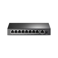 HUB SWITCH TP-LINK TL-SF1009P POE+ 9 PUERTOS NEGRO