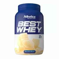 WHEY PROTEIN ATLHETICA NUTRITION BEST WHEY CHOCOLATE BLANCO 900G