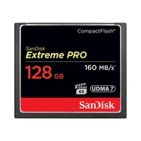 MEMORIA COMPACTFLASH SANDISK EXTREME PRO 160-150 MB/S 128GB