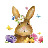 SERVILLETAS DE PAPEL PPD EASTER BEAUTY 1332729 33 X 33 CM 20 UNIDADES