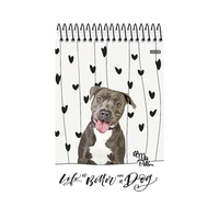 LIBRETA TILIBRA MY PETS SD 3968 80 HOJAS SURTIDO 1 PIEZA