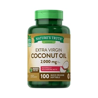 VITAMINA NATURE'S TRUTH EXTRA VIRGIN COCONUT OIL 2000MG 100 CÁPSULAS