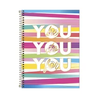 CADERNO TILIBRA 13593 LOVELY BE NICE 80 FOLHAS