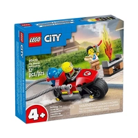 JUGUETE DE CONSTRUCCIÓN LEGO CITY FIRE RESCUE MOTORCYCLE 60410 57 PIEZAS