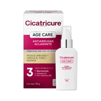 CREMA FACIAL CICATRICURE AGE CARE ANTIARRUGAS ACLARANTE 50ML