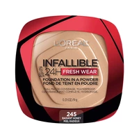 POLVO COMPACTO L'ORÉAL INFALLIBLE 24H FRESH WEAR 245 RADIANT HONEY 9GR