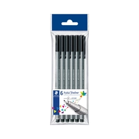 MARCADOR STAEDTLER TRIPLUS FINELINER 334-9 PB6 6 UNIDADES