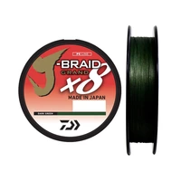 HILO DE PESCA DAIWA J-BRAID GRAND 8X 18.14KG 0.32MM 270M DARK GREEN