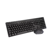 KIT TECLADO Y MOUSE INALÁMBRICOS KOLKE KEK-195 BLACK