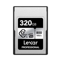 MEMORIA CFEXPRESS LEXAR PROFESSIONAL SILVER TIPO A 800-700MB 320GB