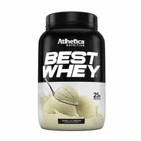 SUPLEMENTO ATLHETICA BEST WHEY VANILLA CREAM 900GR