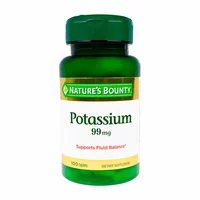 Potassium Nature's Bounty 595mg 100 Capsulas