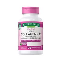 Colágeno Hidrolizado Tipo I & III + Vit C Nature's Truth 3000mg 90 Capsulas