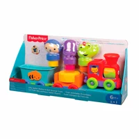 JUGUETE PARA BEBÉ FISHER PRICE SILLY SAFARI -  TREN ANIMALES DIVERTIDOS