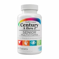 Multivitamin Earth's Creation Senior Adults 50+ 100 Tabs