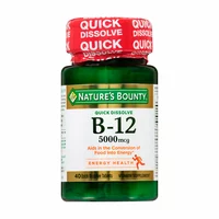 Vitamina B-12 Nature's Bounty 500mcg 40 Tabs