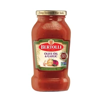 SALSA BERTOLLI OLIVA&GARLIC 680GR