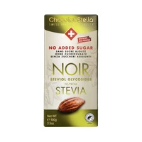 CHOCOLATE STELLA NO ADDED SUGAR NOIR STEVIA 100GR