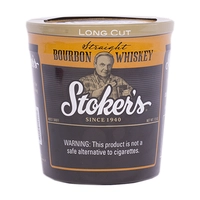 Tabaco Para Mascar Stoker's Pote Long Cut Bourbon Whiskey