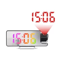 RELOJ DIGITAL CON PROYECTOR SATELLITE AC-T6873 LED COLORIDO