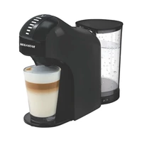 CAFETERA MULTICÁPSULA MEGA STAR CAF02N 900ML 1400W 220V NEGRO