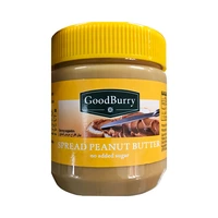 MANTEQUILLA DE MANÍ GOODBURRY SIN AZÚCAR 340GR