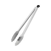 PINZA PARA ALIMENTOS LUXOR LX-703129 34 CM PLATA