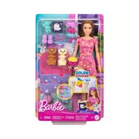 KIT DE JUEGO MATTEL BARBIE SLUMBER PARTY PLAYSET HXN01