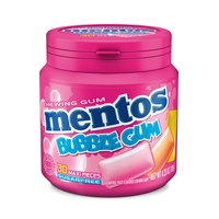 CHICLE SIN AZÚCAR MENTOS BUBBLE 120G