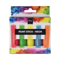 BARRA DE PINTURA ARTIST PAINT STICK NEON 058926 5 UNIDADES