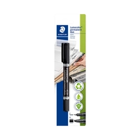 MARCADOR ROTULADOR STAEDTLER LUMOCOLOR PERMANENT DUO F/B 348 B-9 BK