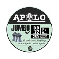 BALINES APOLO JUMBO 5.5MM 250 PIEZAS