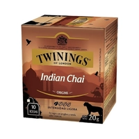 TÉ TWININGS INDIAN CHAI 10 BOLSITAS