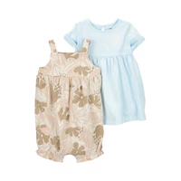 CONJUNTO INFANTIL CARTER'S 1Q503110 NIÑA 2 PZS