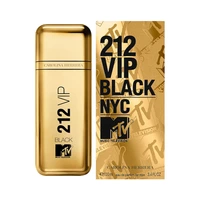 PERFUME CAROLINA HERRERA 212 VIP BLACK NYC MTV EAU DE PARFUM 100ML