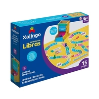 JUEGO DE MESA XALINGO APRENDIENDO LIBRAS 1759.8 15 PIEZAS