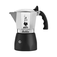 CAFETERA BIALETTI BRIKKA 7312 2 TAZAS 100ML PLATA