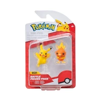 FIGURAS POKÉMON BATTLE FIGURE PACK PIKACHU + TORCHIC PKW3591