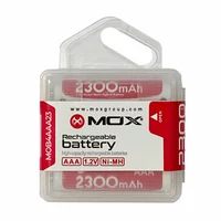 PILAS MOX MO-AAA2300B4 RECARGABLES AAA 4X / 2300MAH