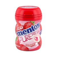 CHICLE MENTOS PURE FRESH STRAWBERRY 68GR