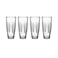 SET DE VASOS PASABAHCE DIAMOND 52998 315ML 4 PIEZAS