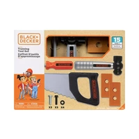 KIT DE JUEGO JAKKS PACIFIC BLACK+DECKER TRAINING TOOL SET 39666 15 PIEZAS