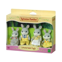 FIGURAS EPOCH SYLVANIAN FAMILIES COTTONTAIL RABBIT FAMILY 4030