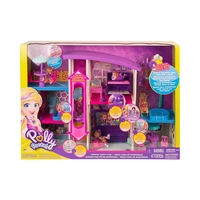 KIT DE JUEGO MATTEL POLLY POCKET MEGA CASA DE SORPRESAS GFR12