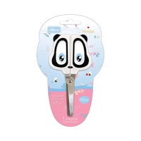 TESOURA ESCOLAR TILIBRA PANDA 346553 13 CM