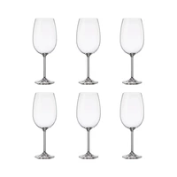 SET DE COPAS PARA VINO BOHEMIA NATALIA MÁXIMA 850ML 6 PIEZAS