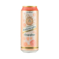 CERVEZA ZAHRINGER RADLER GRAPEFRUIT SIN ALCOHOL 500ML