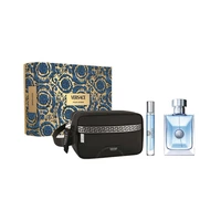 KIT DE PERFUME VERSACE POUR HOMME EAU DE PARFUM 100ML + 10ML + NECESER