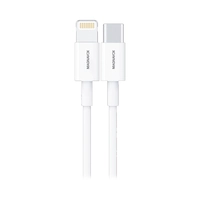 CABO USB MAGNAVOX APPLE LIGHTNING USB-C BRANCO